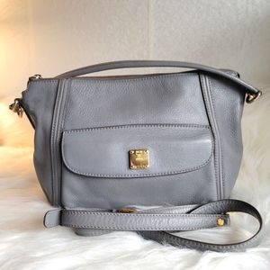 MCM leather 2way leather bag